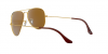 OKULARY RAY-BAN® AVIATOR LARGE METAL RB 3025 001/33 55 ROZMIAR S